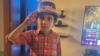Wadea Al-Fayoume, 6, a Muslim boy who according to police was stabbed to death in an attack that targeted him and his mother for their religion and as a response to the ongoing conflict between Israel and Hamas, poses in an undated family photograph. (REUTERS)