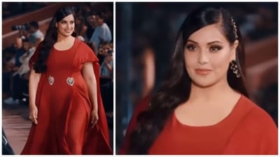 Bipasha Basu walks the ramp at Lakme Fashion Week. Bipasha Basu walks the ramp at Lakme Fashion Week.