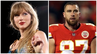 Taylor Swift and Travis Kelce were photographed holding hands second day in a row. Taylor Swift and Travis Kelce were photographed holding hands second day in a row.