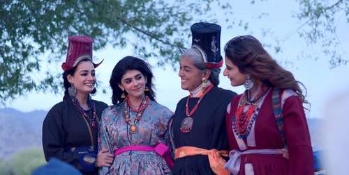 A still from Dhak Dhak.