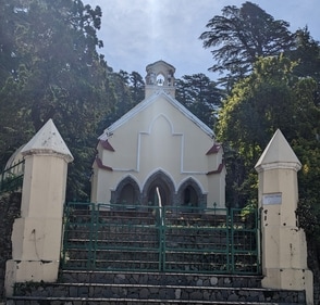 St. Paul's Church marks the Char Dukan area. (HT/Avinash Singh Sudan) St. Paul's Church marks the Char Dukan area. (HT/Avinash Singh Sudan)