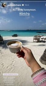 Parineeti Chopra goes to the Maldives. Parineeti Chopra goes to the Maldives.