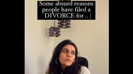 Lawyer shared a few reasons for which people get divorced. (Instagram/@Tanya Appachu Kaul)