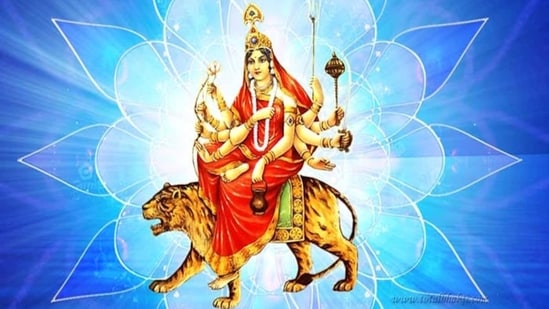 Maa Chandraghanta is worshipped on the third day of Navratri. (Pinterest)