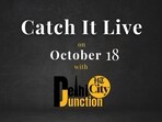 Catch It Live on October 18