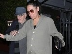 Robert De Niro with his girlfriend Tiffany Chen. (Image Credit: Backgrid)