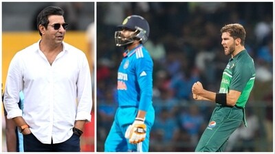 Wasim Akram questioned the bowling performance of the Pakistan pacer amid the ODI World Cup (AFP-AP) Wasim Akram questioned the bowling performance of the Pakistan pacer amid the ODI World Cup (AFP-AP)