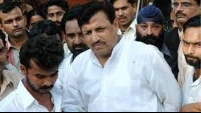 Former U.P. minister Amarmani Tripathi. (HT file) Former U.P. minister Amarmani Tripathi. (HT file)