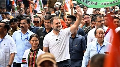 After the arrival of Rahul Gandhi in Mizoram, the Congress party also released a list of 39 candidates for the upcoming Mizoram Assembly elections. (PTI) After the arrival of Rahul Gandhi in Mizoram, the Congress party also released a list of 39 candidates for the upcoming Mizoram Assembly elections. (PTI)