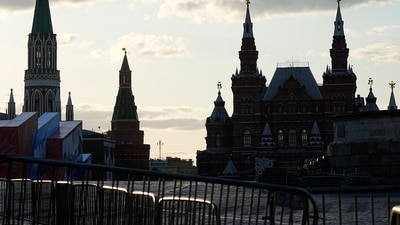 A view the Red Square with the Historical Museum, right, and the Kremlin Towers in background in Moscow, Russia, (AP) A view the Red Square with the Historical Museum, right, and the Kremlin Towers in background in Moscow, Russia, (AP)