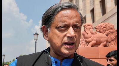 Shashi Tharoor said on Monday that the parliamentary election process in India is different from that of the US where voters choose a candidate through the primaries who then contests on a party ticket in the presidential election. (PTI) Shashi Tharoor said on Monday that the parliamentary election process in India is different from that of the US where voters choose a candidate through the primaries who then contests on a party ticket in the presidential election. (PTI)