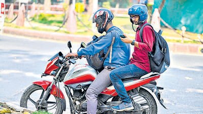 The Supreme Court in June had brought the operation of bike taxis in the Capital to a halt. (HT Archive) The Supreme Court in June had brought the operation of bike taxis in the Capital to a halt. (HT Archive)