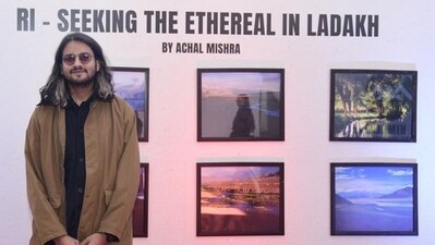 Photographer and filmmaker Achal Mishra at The Himalayan Film Festival 2023 Photographer and filmmaker Achal Mishra at The Himalayan Film Festival 2023