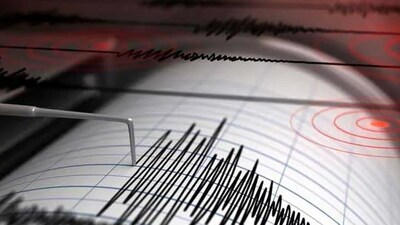 The quake was at a depth of 10 km. (Agencies)