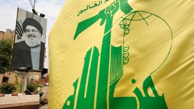 The Iran backed Hezbollah is a sworn enemy of Israel (REUTERS)