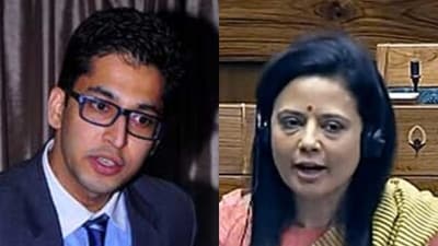 Advocate Jai Anant Dehadrai and Trinamool Congress MP Mahua Moitra Advocate Jai Anant Dehadrai and Trinamool Congress MP Mahua Moitra