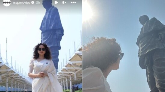 Kangana Ranaut shared posts on Instagram.