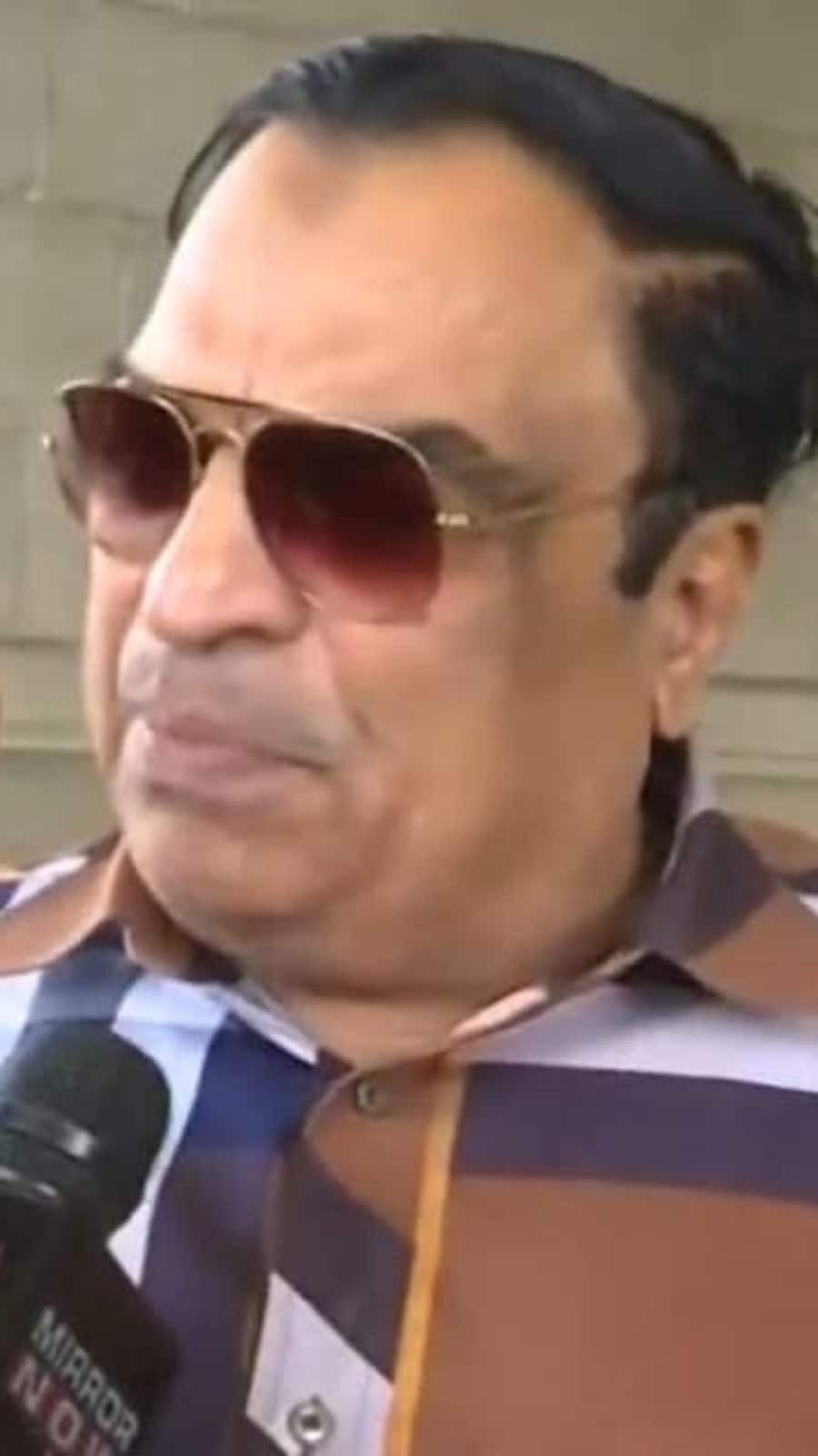 JD(S) leader and Karnataka state party chief CM Ibrahim. (ANI)