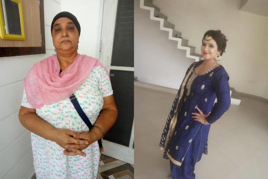 Ranjit Kaur and her daughter Gurpreet Kaur, who were murdered at their house on Tuesday. (HT file photos) Ranjit Kaur and her daughter Gurpreet Kaur, who were murdered at their house on Tuesday. (HT file photos)