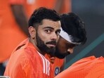 India's Virat Kohli during practice
