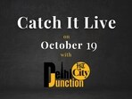 Catch It Live on October 19