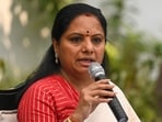 BRS leader Kalvakuntla Kavitha 