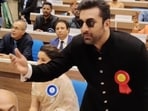 Ranbir Kapoor, Alia Bhatt and Waheeda Rehman at the National Film Awards. 