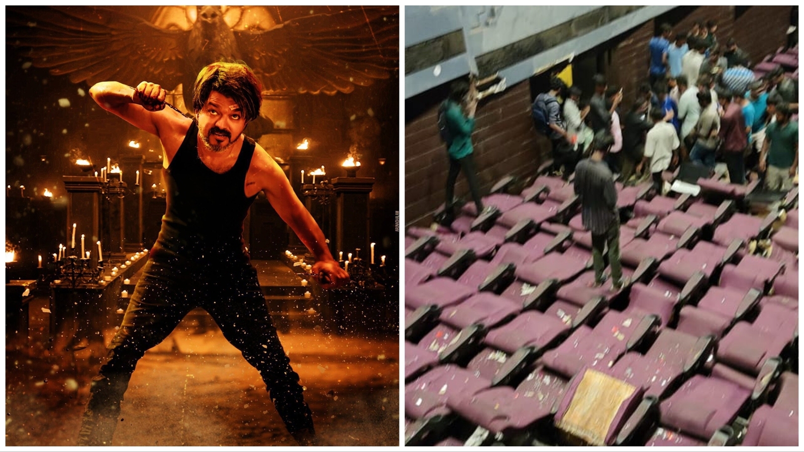 Trailer events banned in TN theatres as Vijay's fans vandalise cinema hall - Vimarsana News
