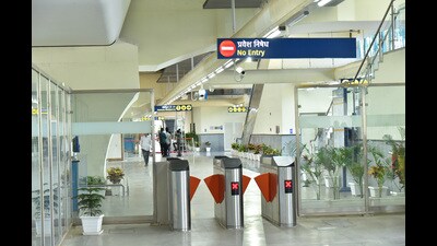 All stations are spacious with adequate vehicle parking facilities available at nominal rates. NCRTC officials also said the first 10 minutes, for pick and drop runs, are free of cost for all vehicles. (Sakib Ali/HT Photo)