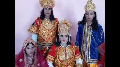 Bakshi-Ka-Talab Ramlila (HT Photo) Bakshi-Ka-Talab Ramlila (HT Photo)