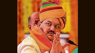 Bharatiya Janata Party (BJP) national president JP Nadda will inaugurate the office of the party in Sundernagar district on October 23. (PTI File Photo)