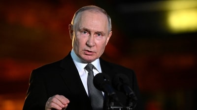 Russia-Ukraine War: Russian president Vladimir Putin in Beijing, China. (AP) Russia-Ukraine War: Russian president Vladimir Putin in Beijing, China. (AP)