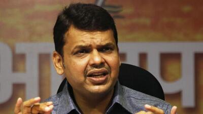 Fadnavis, who was in a city to attend various programmes, spoke to reporters at Lohegaon airport. (HT FILE)