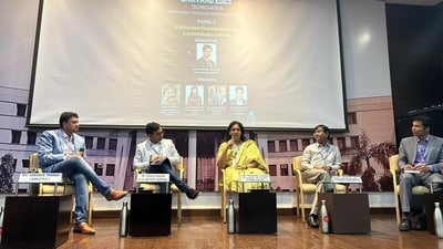 According to a press release by IIM Lucknow, this year’s theme for the event was ‘Technovation: Leading Change through Innovation and Technology.’ (Handout) According to a press release by IIM Lucknow, this year’s theme for the event was ‘Technovation: Leading Change through Innovation and Technology.’ (Handout)