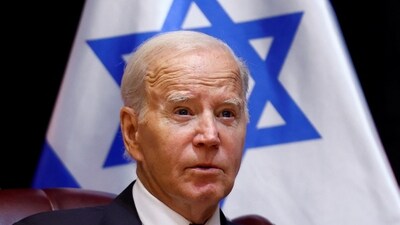 Israel-Hamas War: US president Joe Biden meets with Israeli Prime Minister Benjamin Netanyahu (not pictured). (Reuters)