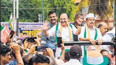 Leader of Opposition VD Satheesan hit out at the Left Front government in Kerala for not paying the arrears due to school headmasters and teachers in the midday meal scheme. (PTI) Leader of Opposition VD Satheesan hit out at the Left Front government in Kerala for not paying the arrears due to school headmasters and teachers in the midday meal scheme. (PTI)