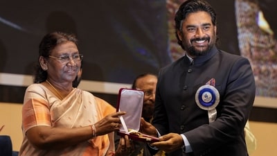 Actor R Madhavan's directorial project Rocketry: The Nambi Effect bagged the Best Feature Film. (PTI) Actor R Madhavan's directorial project Rocketry: The Nambi Effect bagged the Best Feature Film. (PTI)