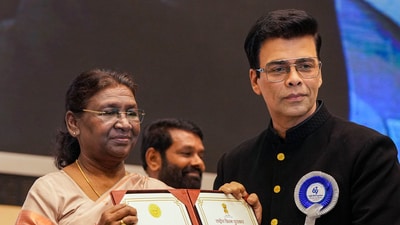 Filmmaker Karan Johar's production Shershaah starring Sidharth Malhotra and Kiara Advani bagged the Special Jury Award. (PTI) Filmmaker Karan Johar's production Shershaah starring Sidharth Malhotra and Kiara Advani bagged the Special Jury Award. (PTI)