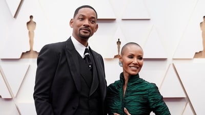Will Smith and Jada Pinkett Smith at the Oscars last year. (Jae C. Hong/Invision/AP) Will Smith and Jada Pinkett Smith at the Oscars last year. (Jae C. Hong/Invision/AP)