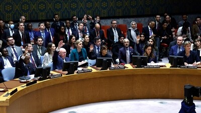Israel-Hamas War: The UN Security Council failed to pass the resolution while condemning the attacks by Hamas on Israel. (AFP) Israel-Hamas War: The UN Security Council failed to pass the resolution while condemning the attacks by Hamas on Israel. (AFP)