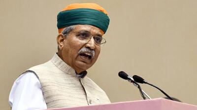 Union law minister Arjun Ram Meghwal announced the development on platform X (formerly Twitter). (ANI) Union law minister Arjun Ram Meghwal announced the development on platform X (formerly Twitter). (ANI)