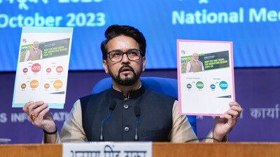 Union minister Anurag Thakur announced the cabinet decision at a press briefing in Delhi on Wednesday. (PTI) Union minister Anurag Thakur announced the cabinet decision at a press briefing in Delhi on Wednesday. (PTI)