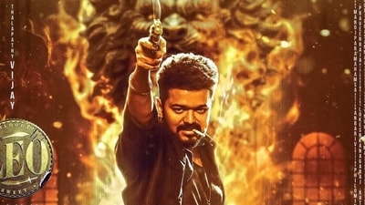 Vijay will be seen in an action-packed avatar in Leo. Vijay will be seen in an action-packed avatar in Leo.