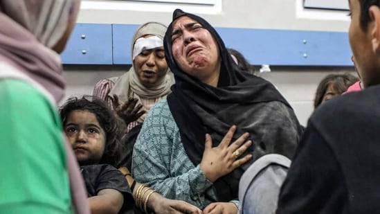 Victims' family members mourn death of their near and dear ones. Victims' family members mourn death of their near and dear ones.