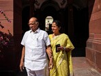 NCP MPs Sharad Pawar and Supriya Sule NCP MPs Sharad Pawar and Supriya Sule