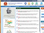 SSC MTS Havaldar Result 2023 live updates (ssc.nic.in, screenshot of homepage)