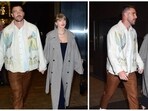 Taylor Swift and Travis Kelce were photographed together as they held hands and stepped out after having dinner.