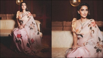 Sonam Kapoor reigns supreme when it comes to fashion and style. The actress is an absolute stunner and can pull off any look to perfection. Whether it's a sartorial saree or a glamorous dress, Sonam knows how to hit the fashion targets like a pro. Sonam may not be doing too many films right now, but she makes sure to grab the headlines with her head-turning looks. Her latest look in a mesmerising floral saree is no exception and is sure to inspire your festive wardrobe. (Instagram/@sonamkapoor) Sonam Kapoor reigns supreme when it comes to fashion and style. The actress is an absolute stunner and can pull off any look to perfection. Whether it's a sartorial saree or a glamorous dress, Sonam knows how to hit the fashion targets like a pro. Sonam may not be doing too many films right now, but she makes sure to grab the headlines with her head-turning looks. Her latest look in a mesmerising floral saree is no exception and is sure to inspire your festive wardrobe. (Instagram/@sonamkapoor)