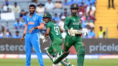 Bangladesh chose to bat first and got off to a good start, with openers Litton Das and Tanzid Hassan putting up a stand of 93 runs. The stand was eventually broken by Kuldeep Yadav and India took control after that. (ANI ) Bangladesh chose to bat first and got off to a good start, with openers Litton Das and Tanzid Hassan putting up a stand of 93 runs. The stand was eventually broken by Kuldeep Yadav and India took control after that. (ANI )