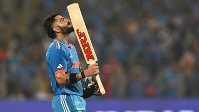 India's Virat Kohli is now just two centuries away from shattering Sachin Tendulkar's most-cherished ODI record. (AFP) India's Virat Kohli is now just two centuries away from shattering Sachin Tendulkar's most-cherished ODI record. (AFP)